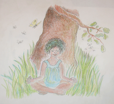 Kinderbild-Yoga